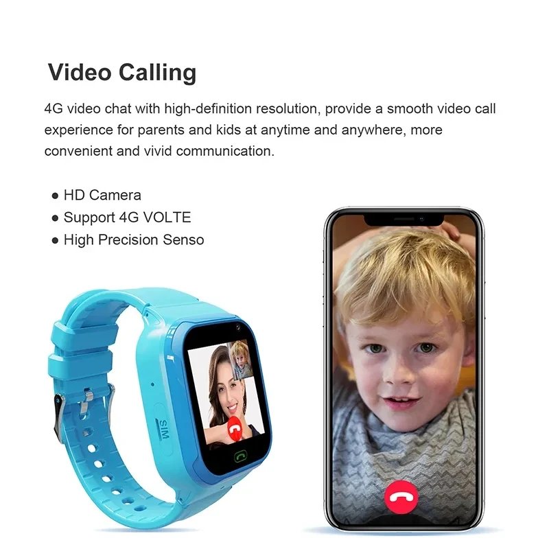 For Xiaomi 4G Smart Kids Watch SOS GPS Location Camera Sim Card Video Call Phone Watch GPS Tracker Waterproof Child Smartwatch For Xiaomi 4G Smart Kids Watch SOS GPS Location Camera Sim Card Video Call Phone Watch GPS Tracker Waterproof Child Smartwatch