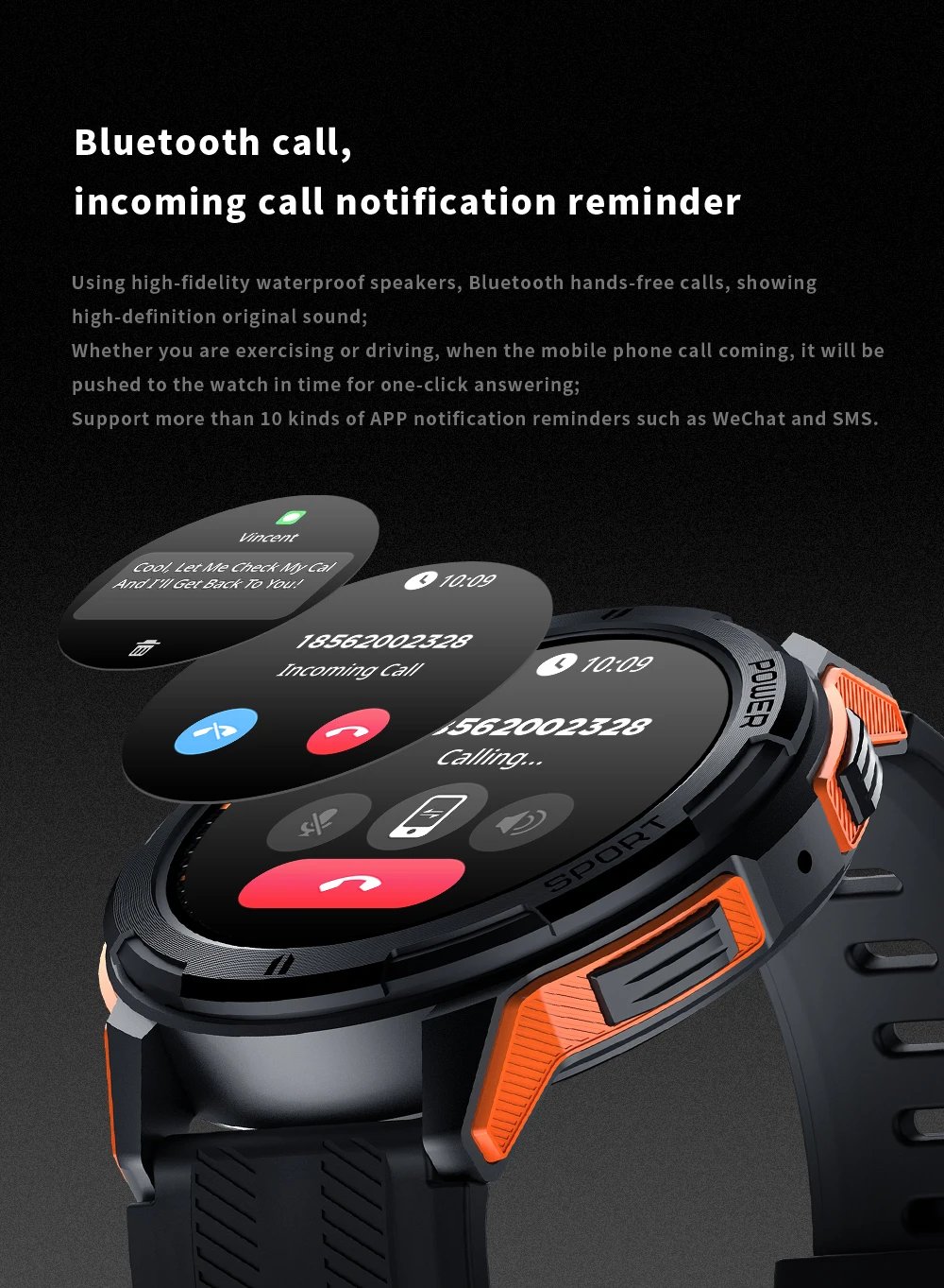 Oukitel SmartWatch BT10 Watch Sport 2024 For Men 410mAh 1.43 Inch BT5.2 Men's Smartwatch Oukitel SmartWatch BT10 Watch Sport 2024 For Men 410mAh 1.43 Inch BT5.2 Men's Smartwatch