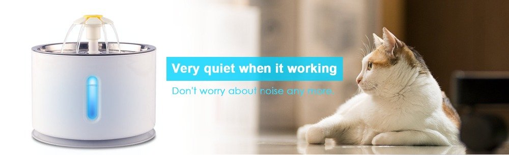 2.4L Automatic Cat Water Fountain